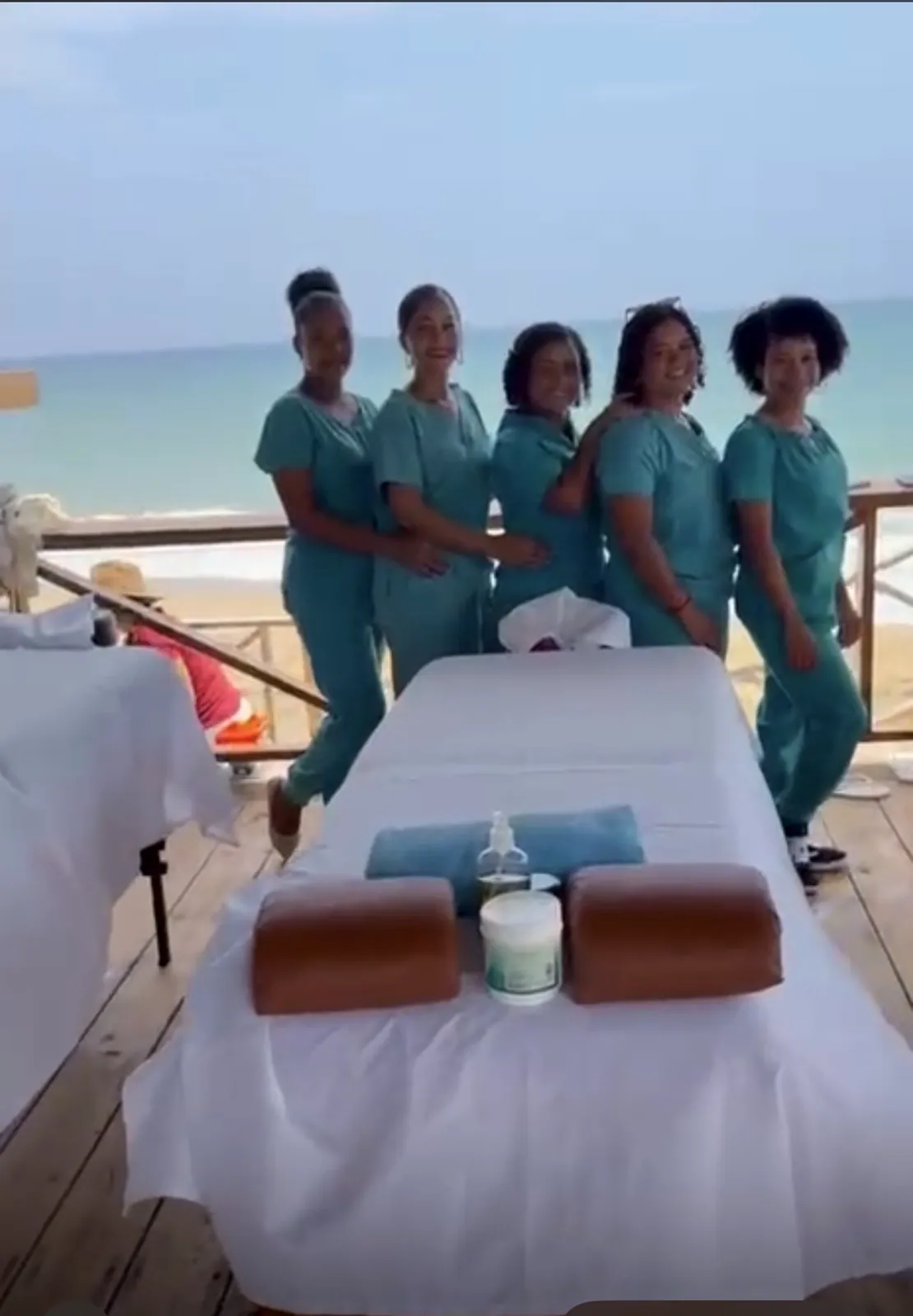 Mobile massage service at an oceanfront villa in Puerto Plata